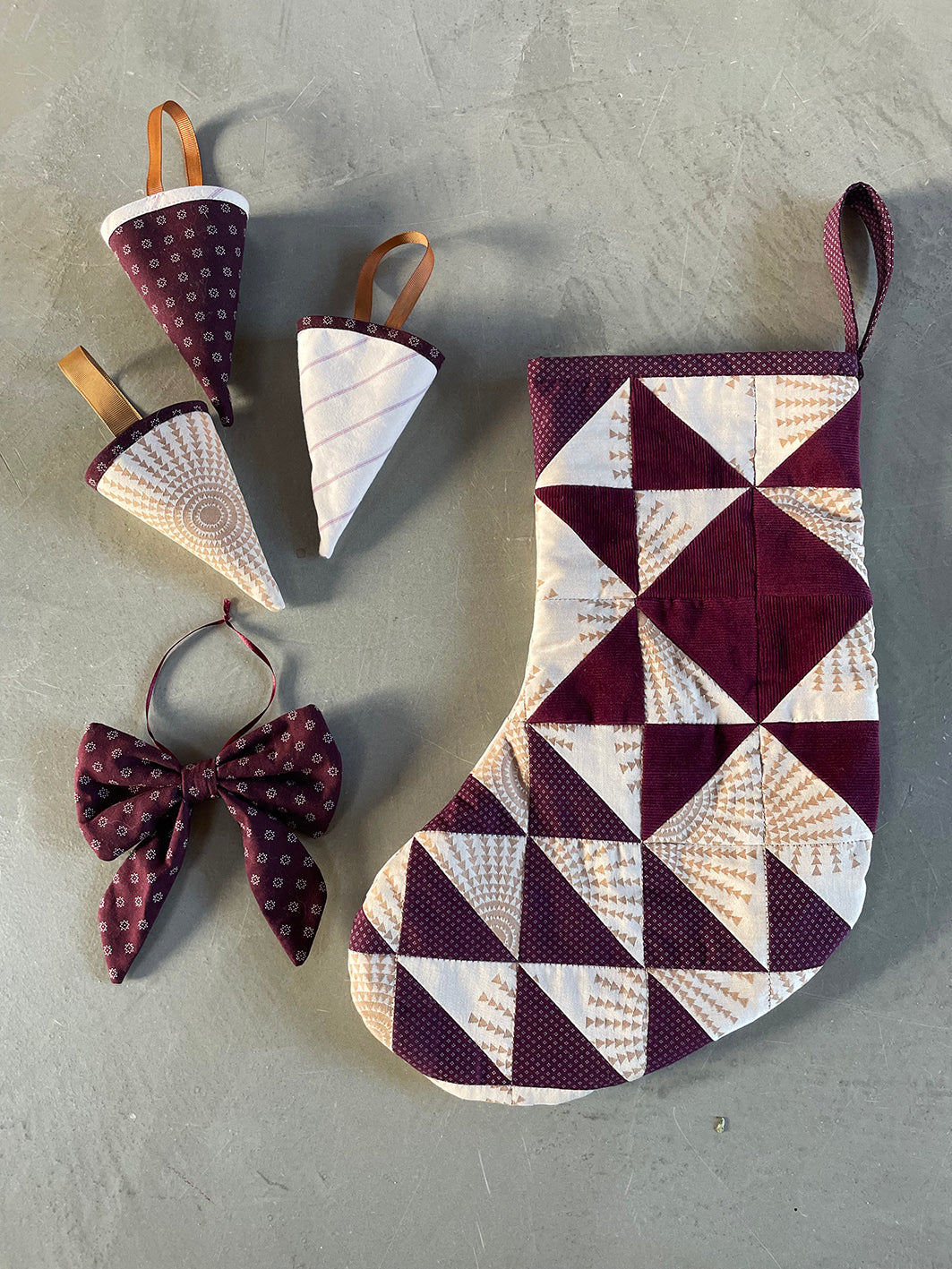 Amé Patchwork Stocking PDF