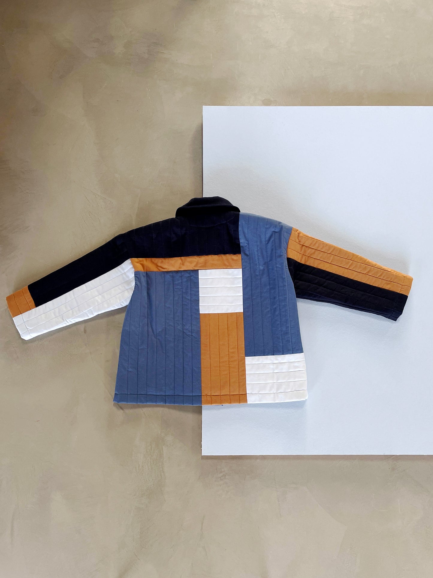 QUILTET PATCHWORK JAKKE - small