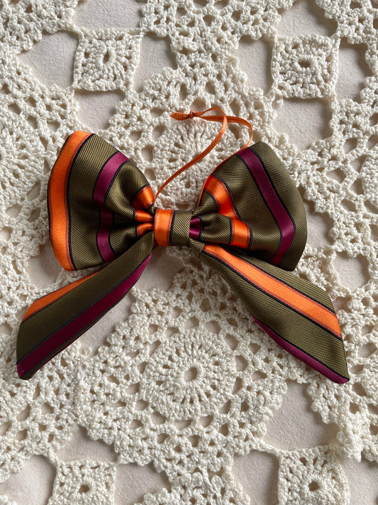 Sløjfe lille - stribet