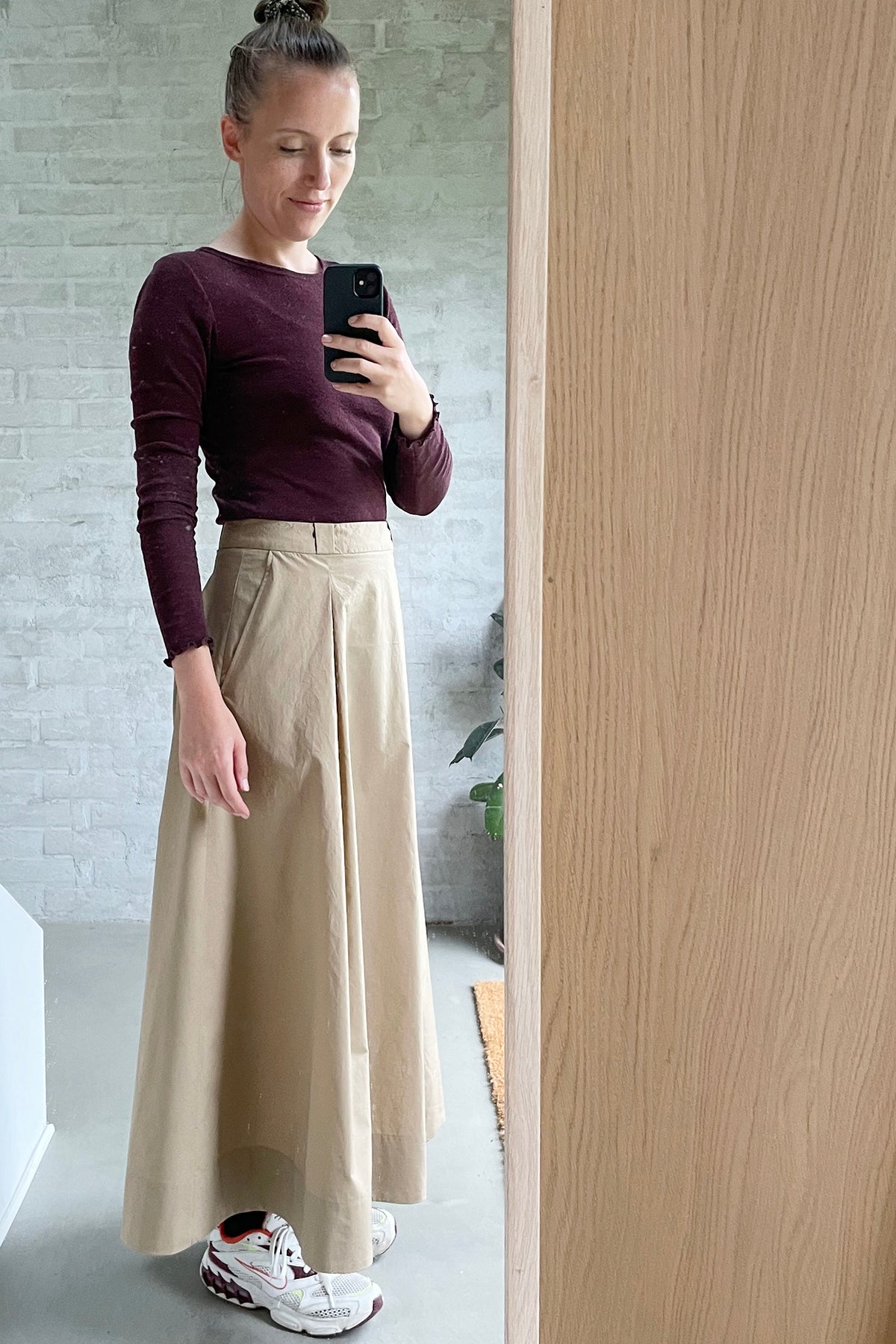 Maxi Pleat Skirt PDF - størrelse XS-XXL