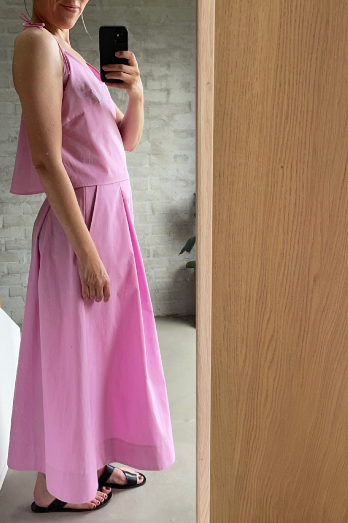 Maxi Pleat Skirt PDF - størrelse XS-XXL