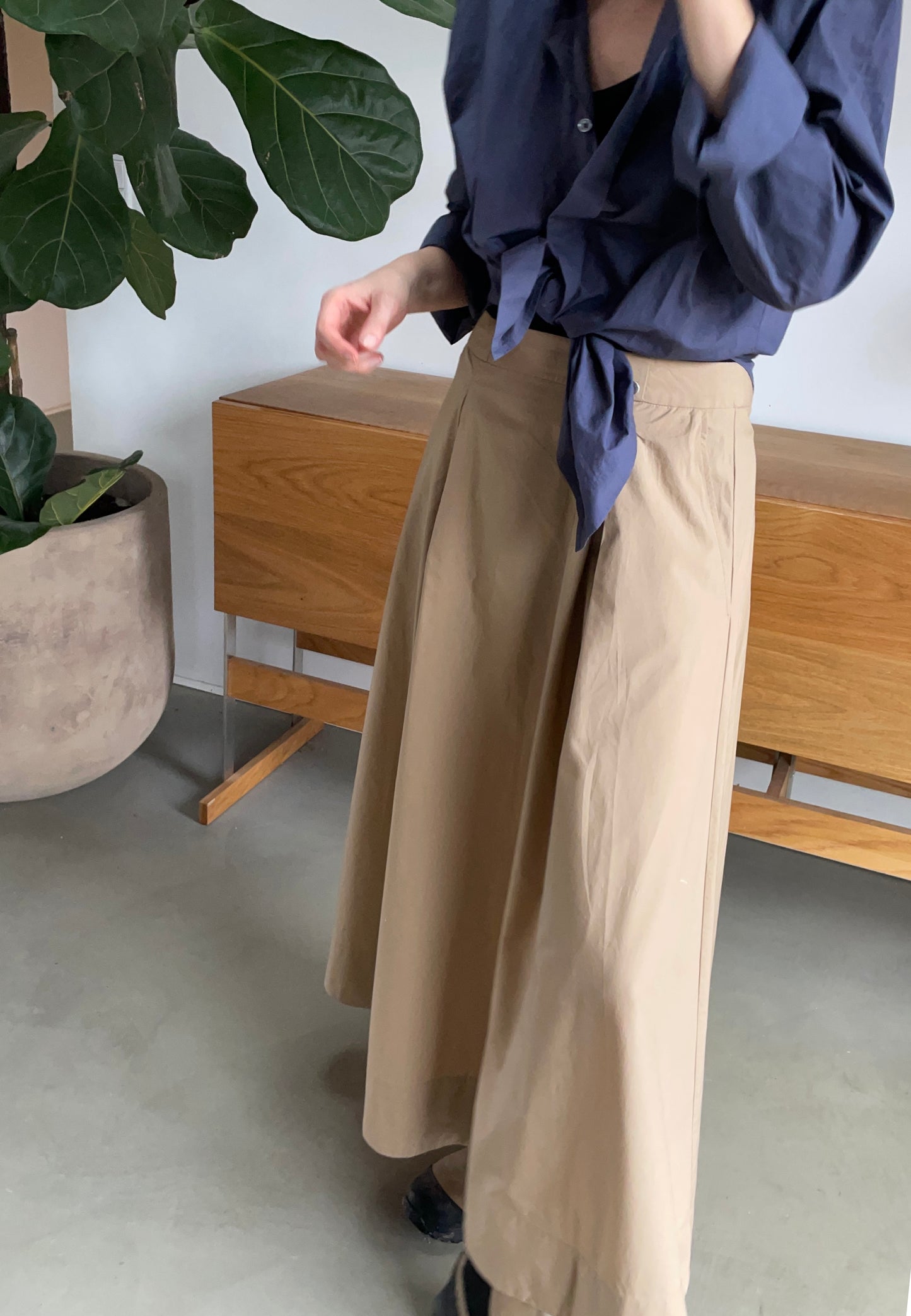 Maxi Pleat Skirt PDF - størrelse XS-XXL
