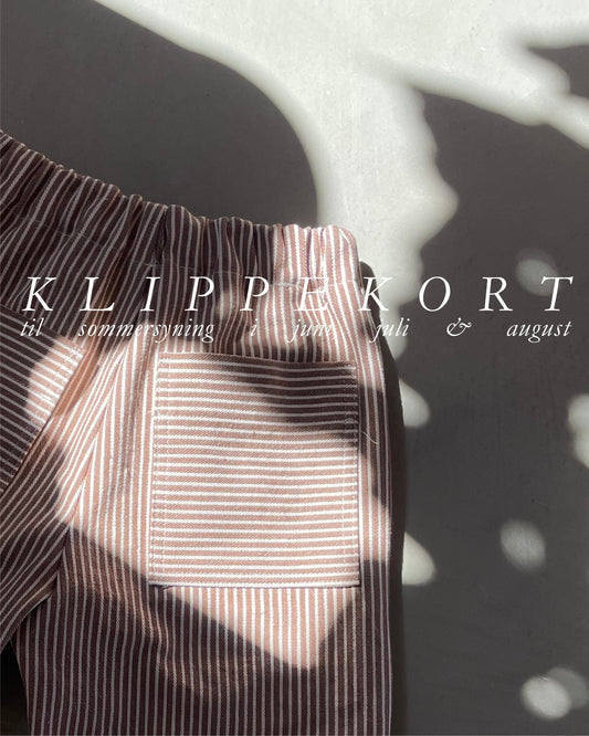 KLIPPEKORT til sommer syning